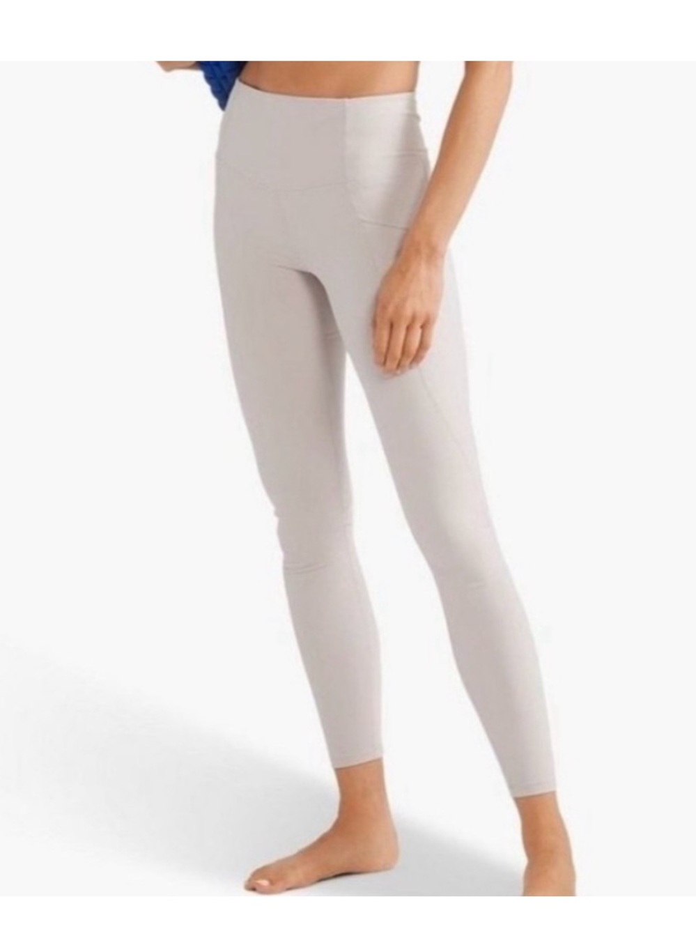 VARLEY Lilac Laidlaw Tight Pockets Buttery Soft Mid Rise Active Legging small